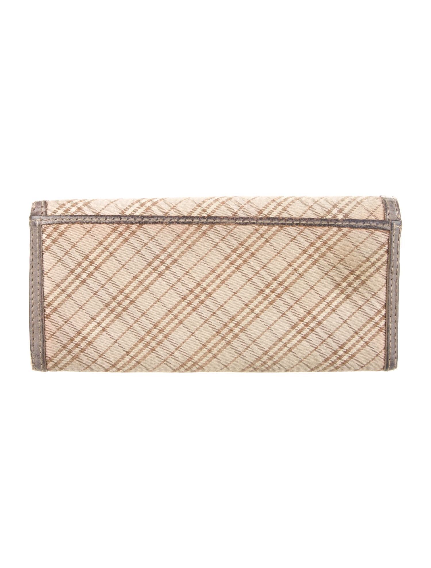 Burberry Canvas Continental Wallet