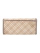 Burberry Canvas Continental Wallet