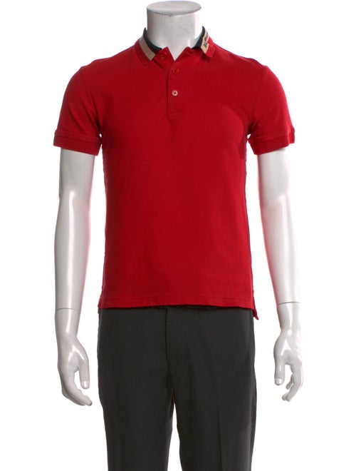Burberry Collar Short Sleeve Polo Shirt