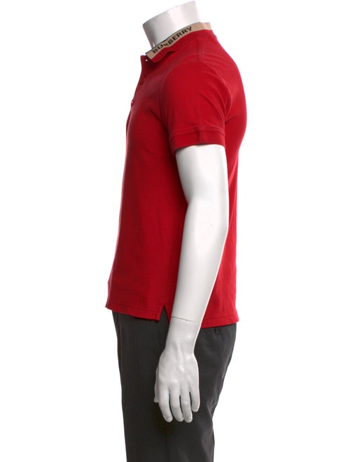 Burberry Collar Short Sleeve Polo Shirt