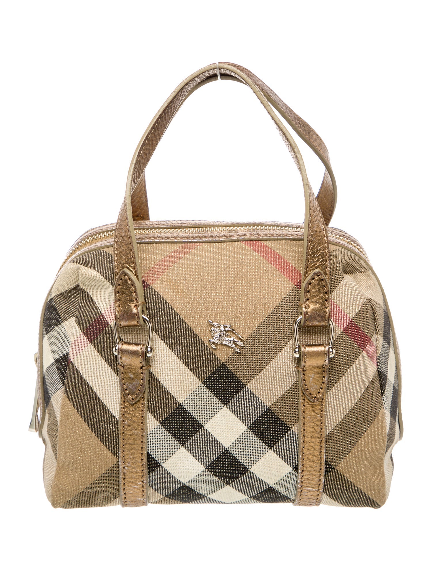Burberry House Check Top Handle Bag