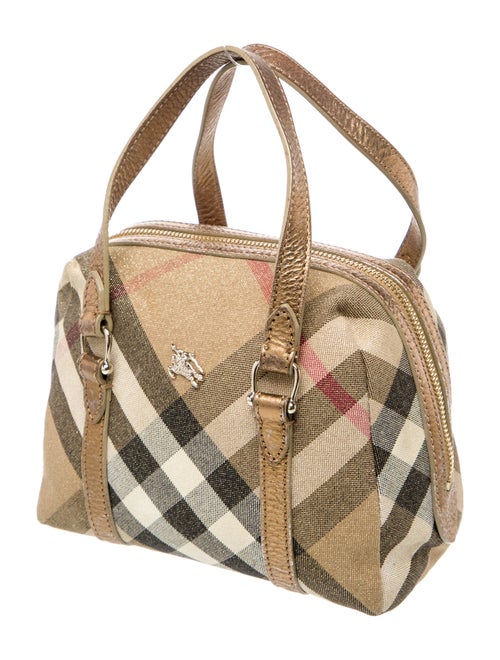 Burberry House Check Top Handle Bag