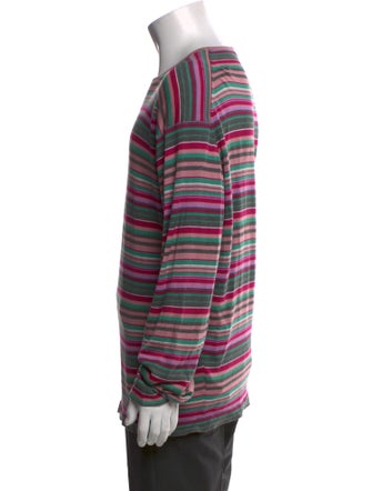 Burberry London Striped Crew Neck Pullover