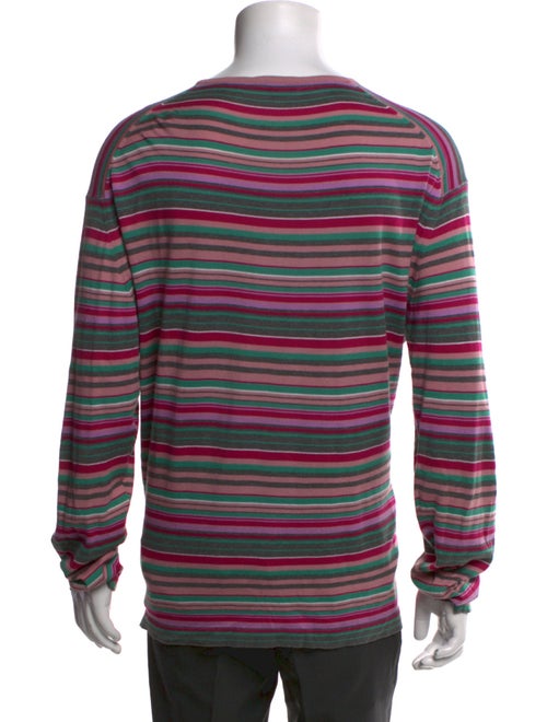 Burberry London Striped Crew Neck Pullover