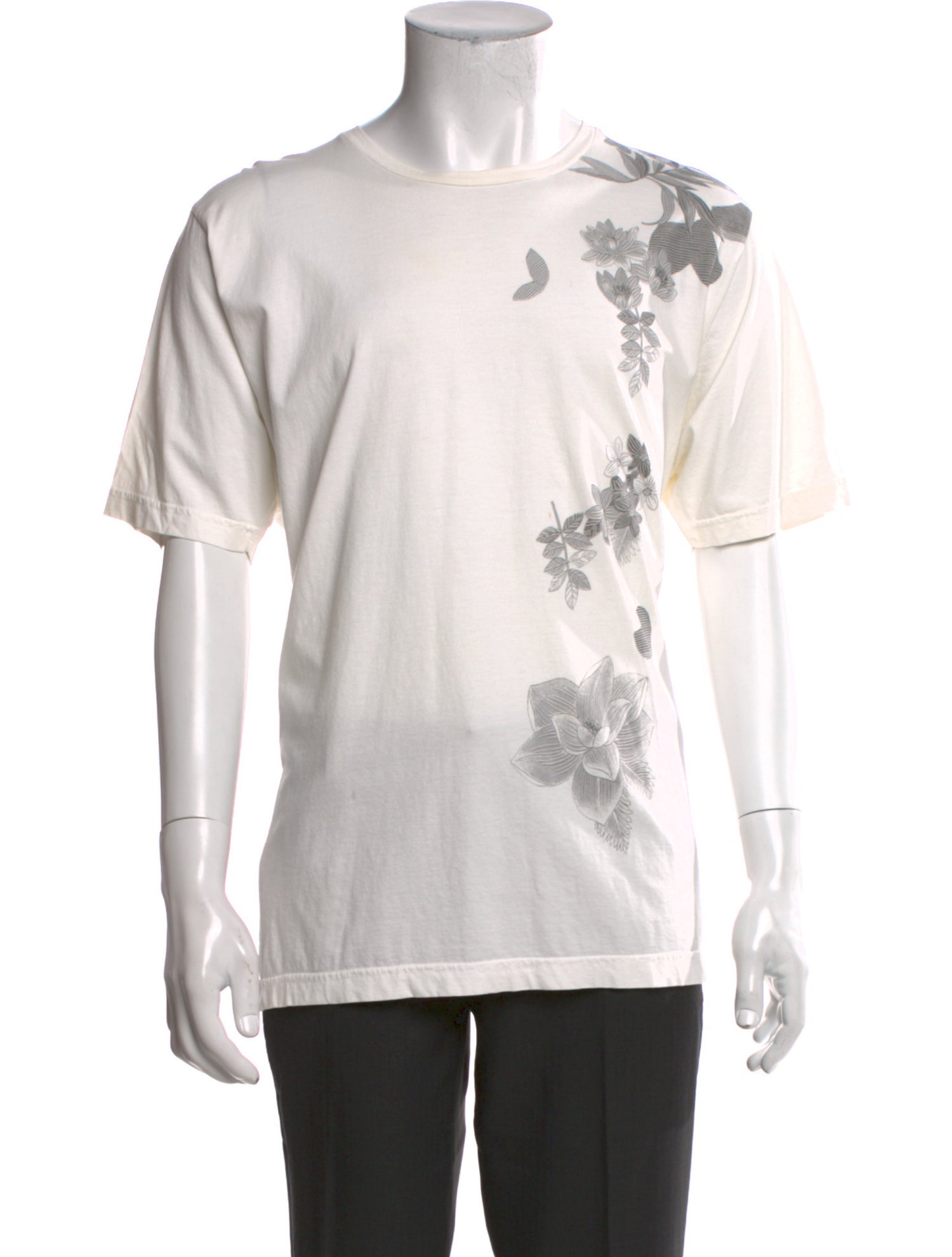 Burberry London Graphic Print Crew Neck T-Shirt