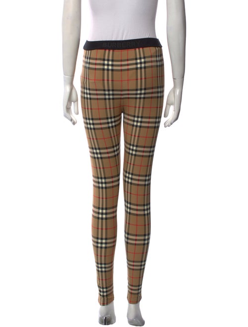 Burberry Nylon Skinny Leg Pants