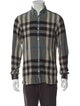 Burberry House Check Pattern Long Sleeve Shirt