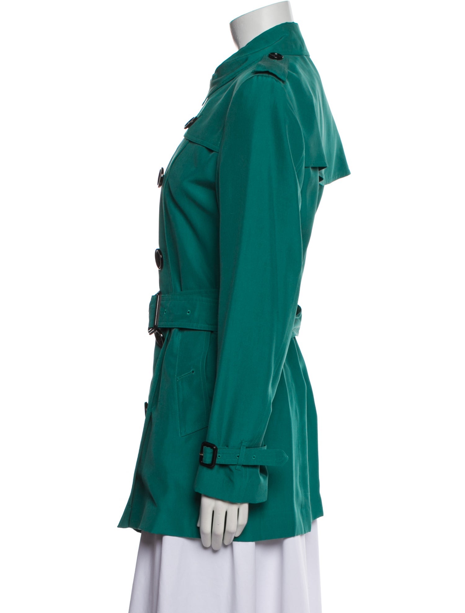 Burberry Silk Trench Coat