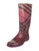 Burberry Brain Nova Pop Degrade Rain Boots
