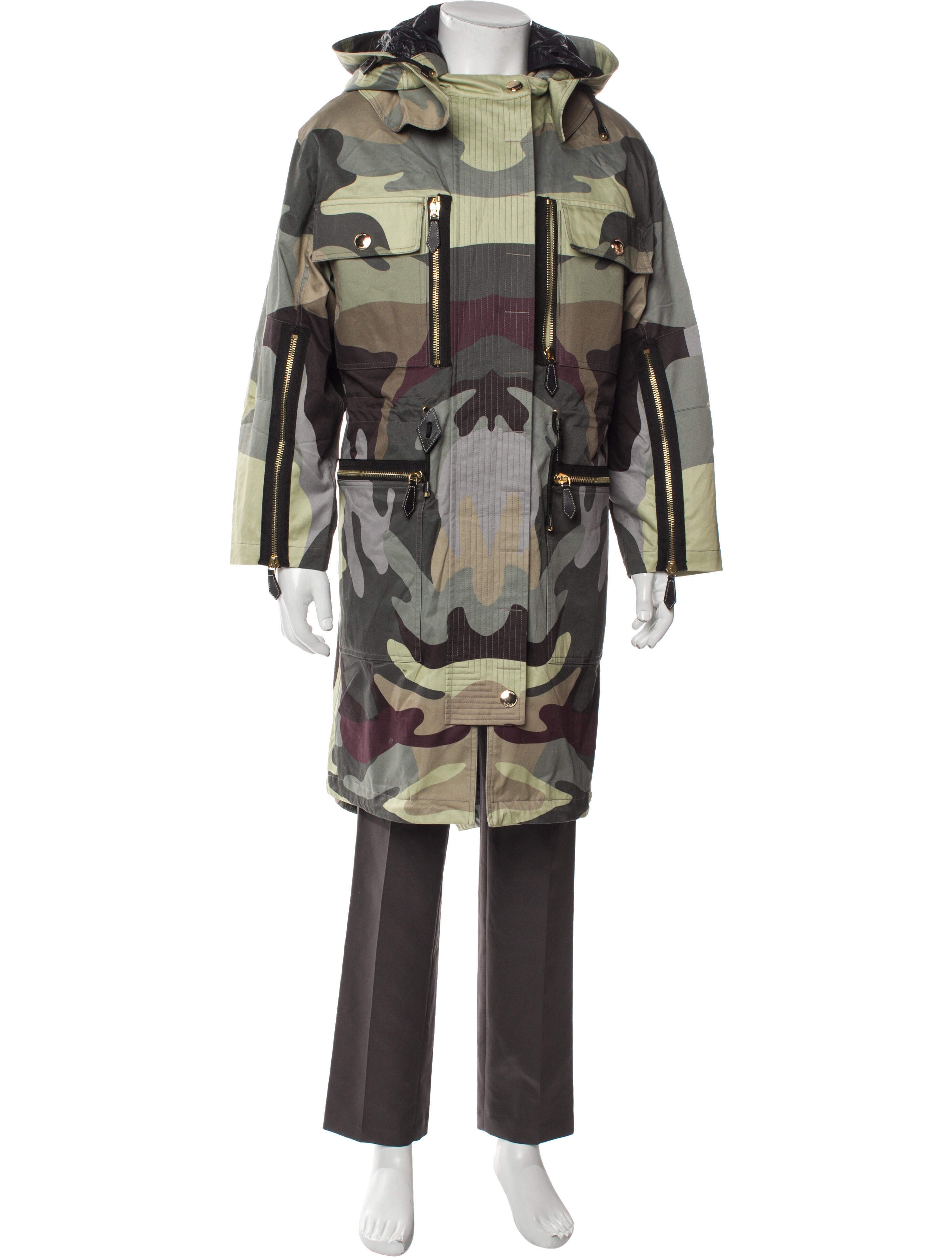 Burberry Printed Parka