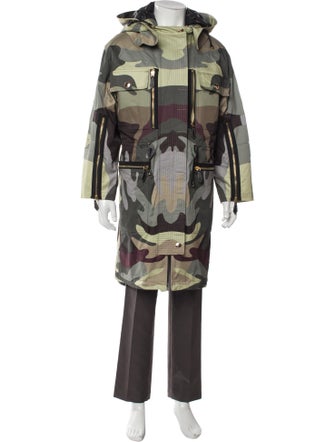 Burberry Printed Parka