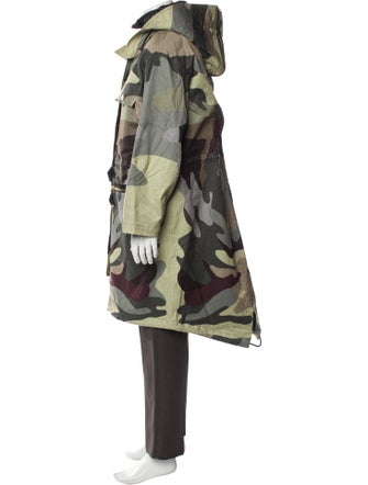 Burberry Printed Parka