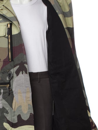 Burberry Printed Parka