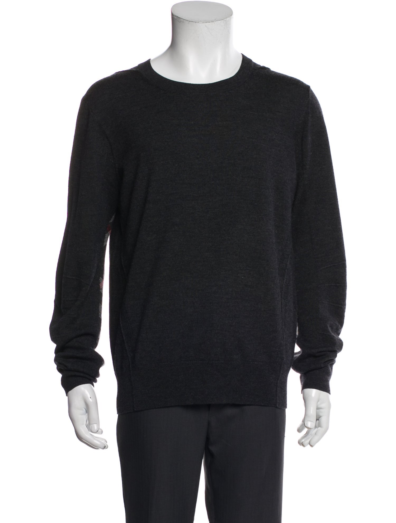 Burberry Merino Wool Crew Neck Pullover