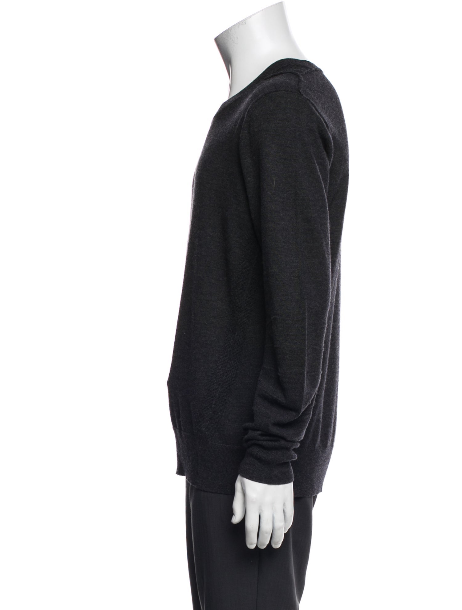 Burberry Merino Wool Crew Neck Pullover