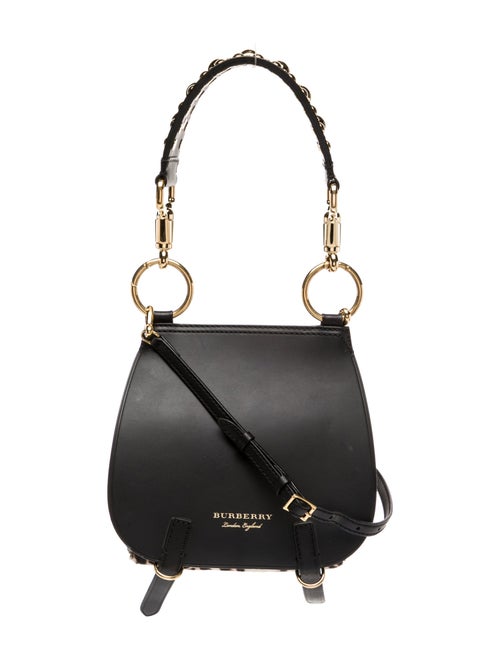 Burberry Leather Bridle Saddle