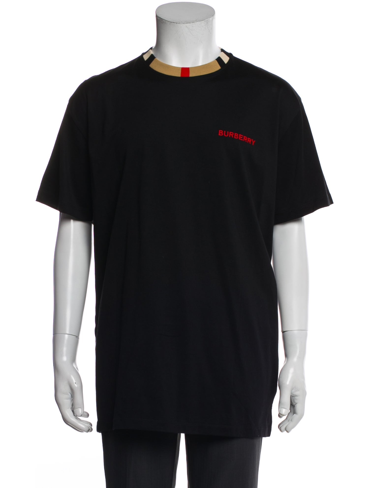 Burberry Graphic Print Crew Neck T-Shirt