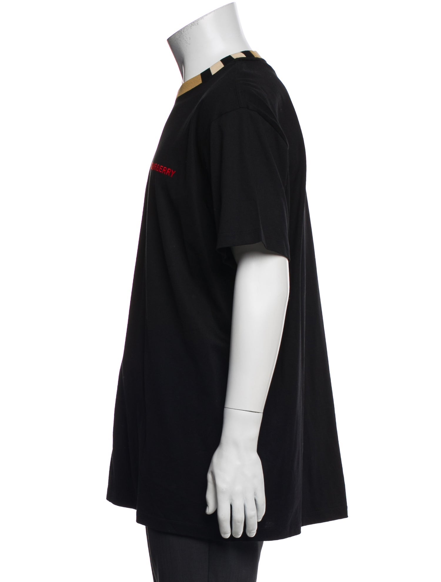 Burberry Graphic Print Crew Neck T-Shirt