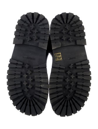 Burberry Leather Moto Boots