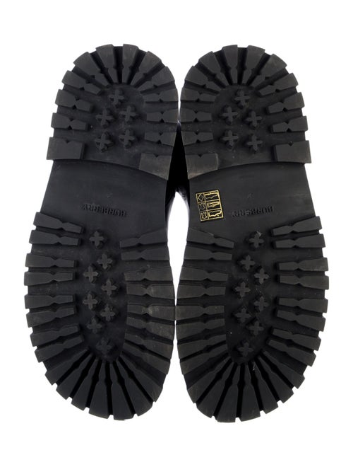 Burberry Leather Moto Boots