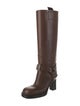 Burberry Leather Riding Boots