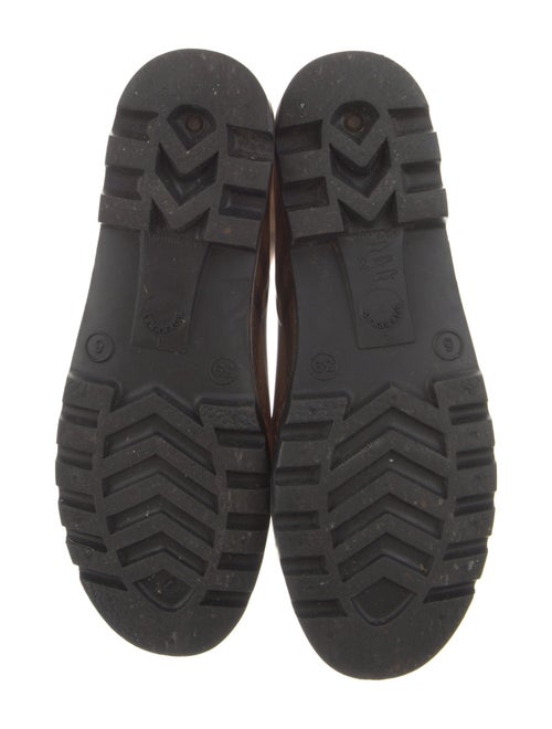 Burberry Haymarket Check Pattern Rubber Rain Boots