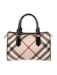 Burberry Super Nova Check Top Handle Bag