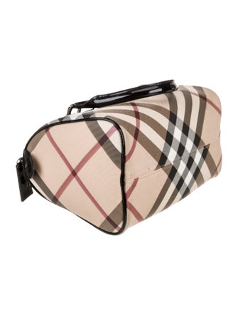 Burberry Super Nova Check Top Handle Bag