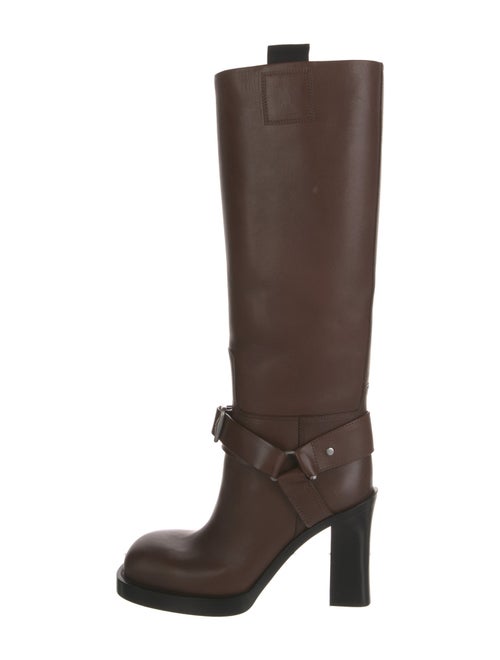 Burberry Leather Riding Boots