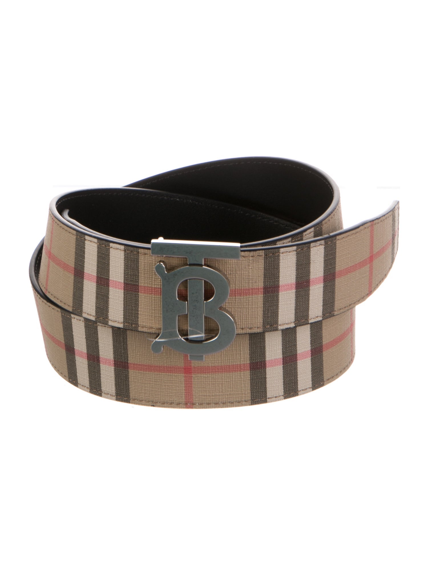 Burberry Nova Check Pattern Belt Kit w/ Tags