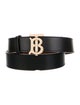 Burberry TB Monogram Leather Belt Kit