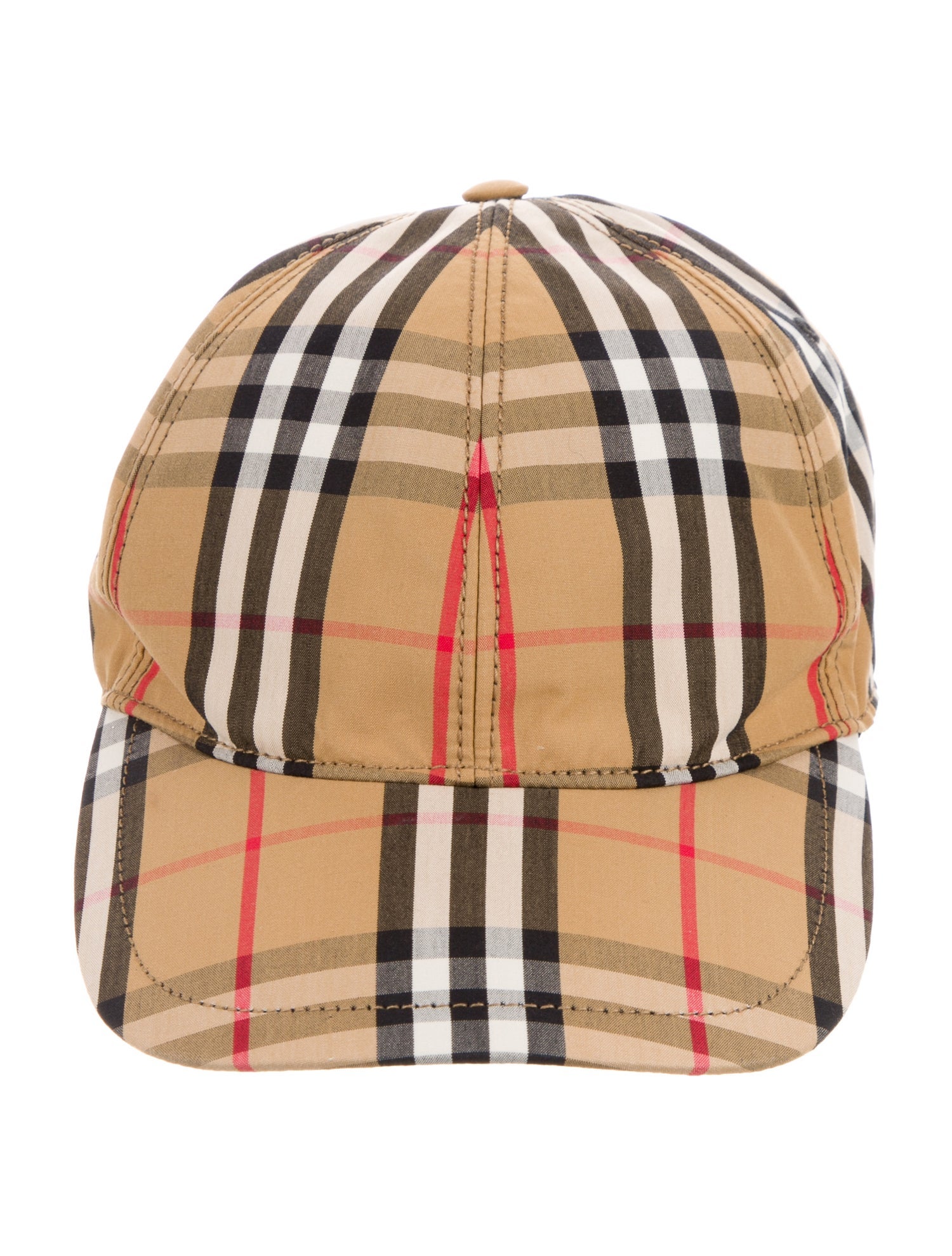 Burberry Pattern Print Baseball Hat