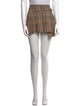 Burberry Wool Mini Skirt