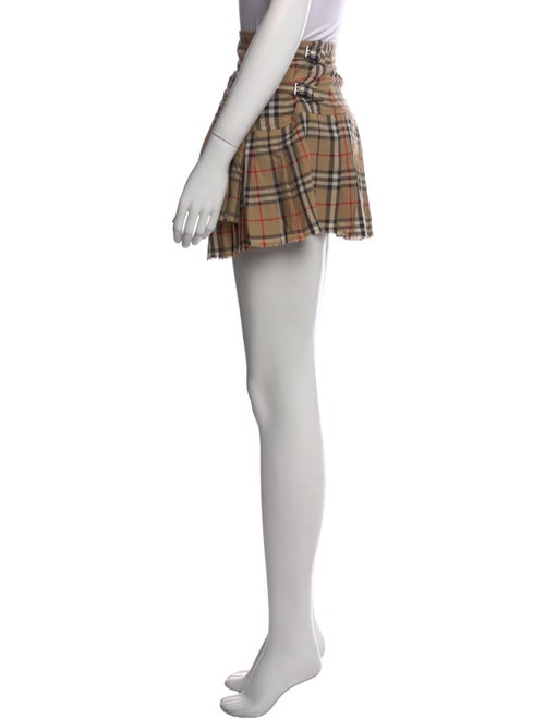 Burberry Wool Mini Skirt