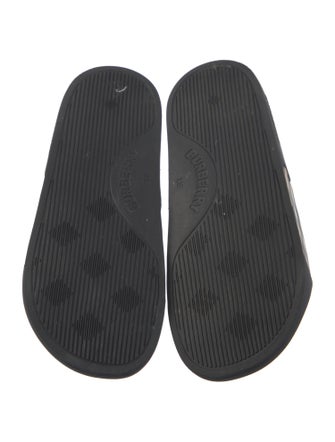 Burberry Nova Check Pattern Rubber Slides