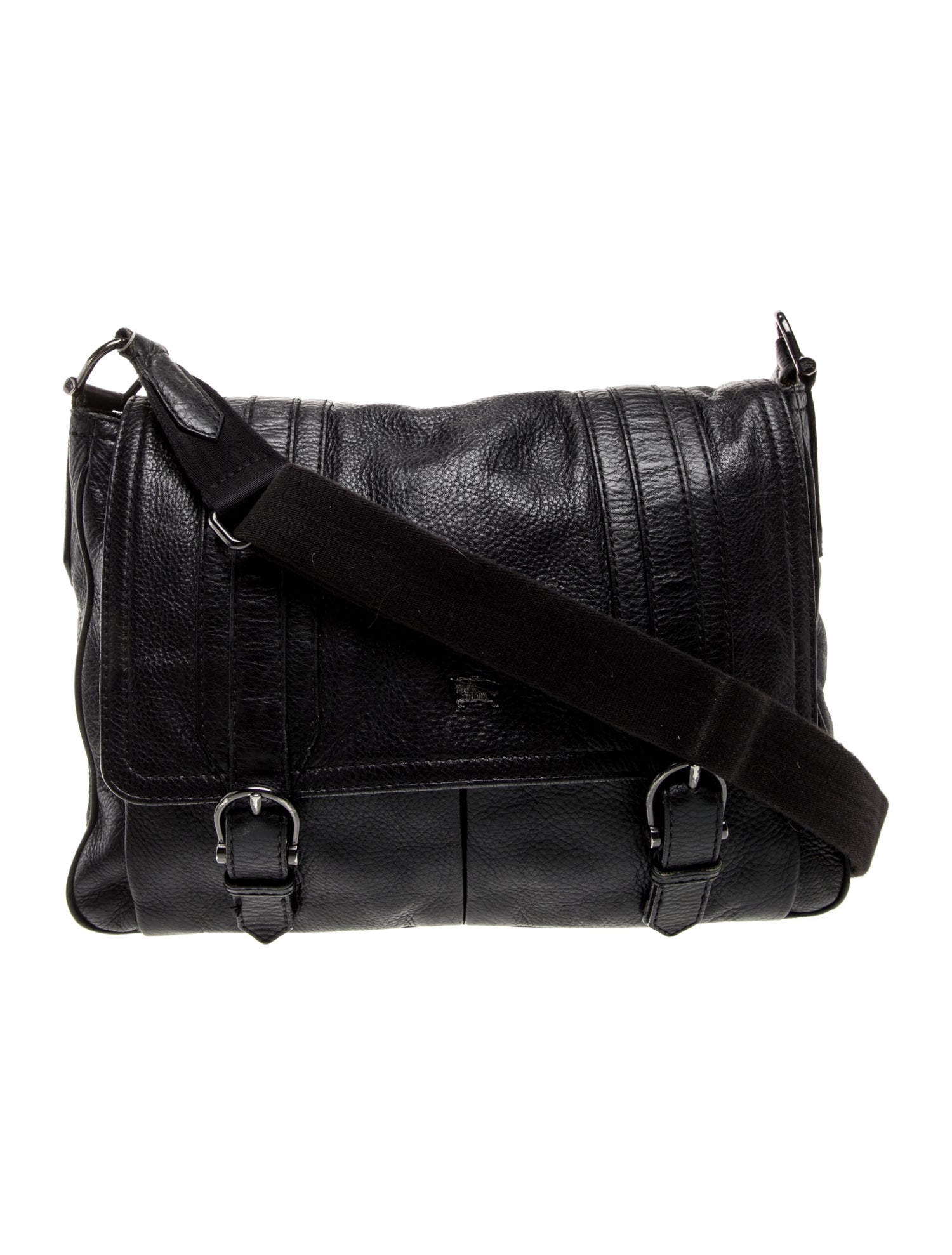 Burberry Leather Messenger Bag
