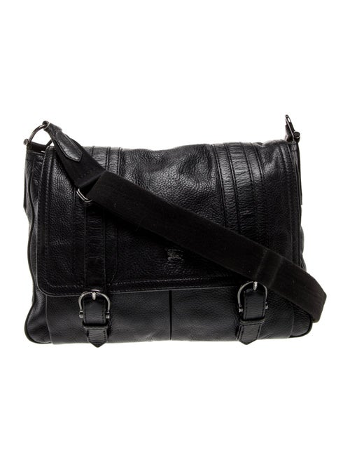 Burberry Leather Messenger Bag