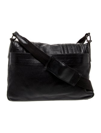Burberry Leather Messenger Bag