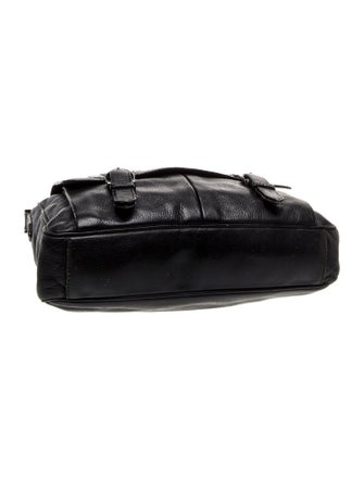 Burberry Leather Messenger Bag