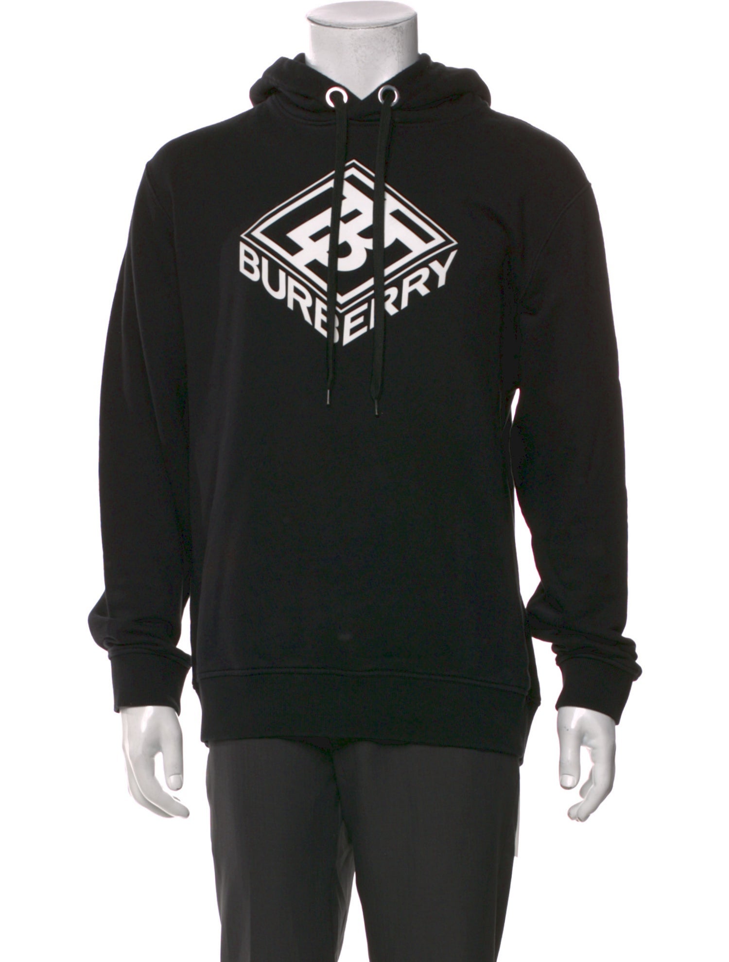 Burberry Graphic Print Crew Neck Hoodie