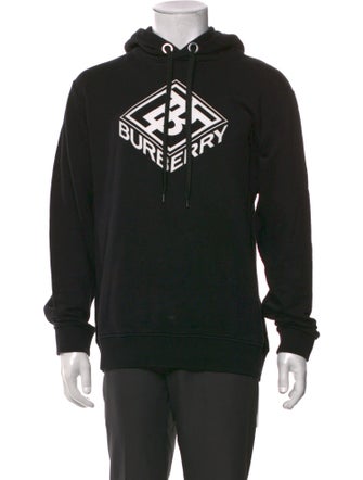 Burberry Graphic Print Crew Neck Hoodie