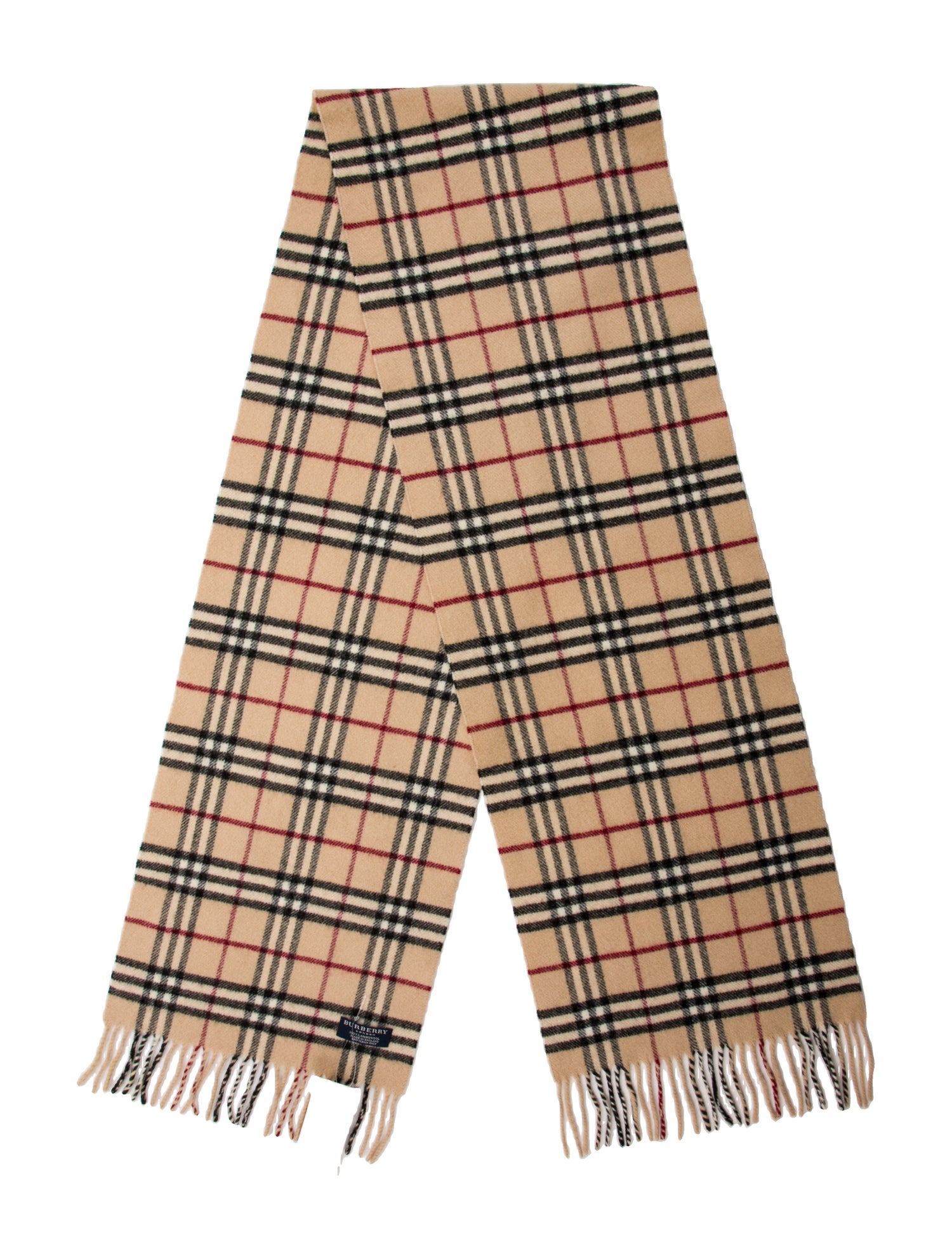 Burberry Lambswool Striped Scarf