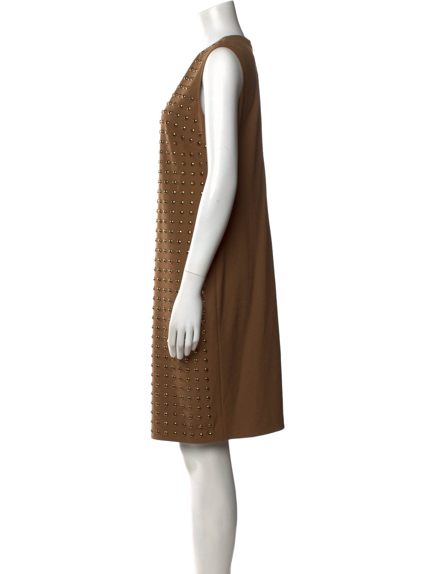 Burberry Crew Neck Knee-Length Dress