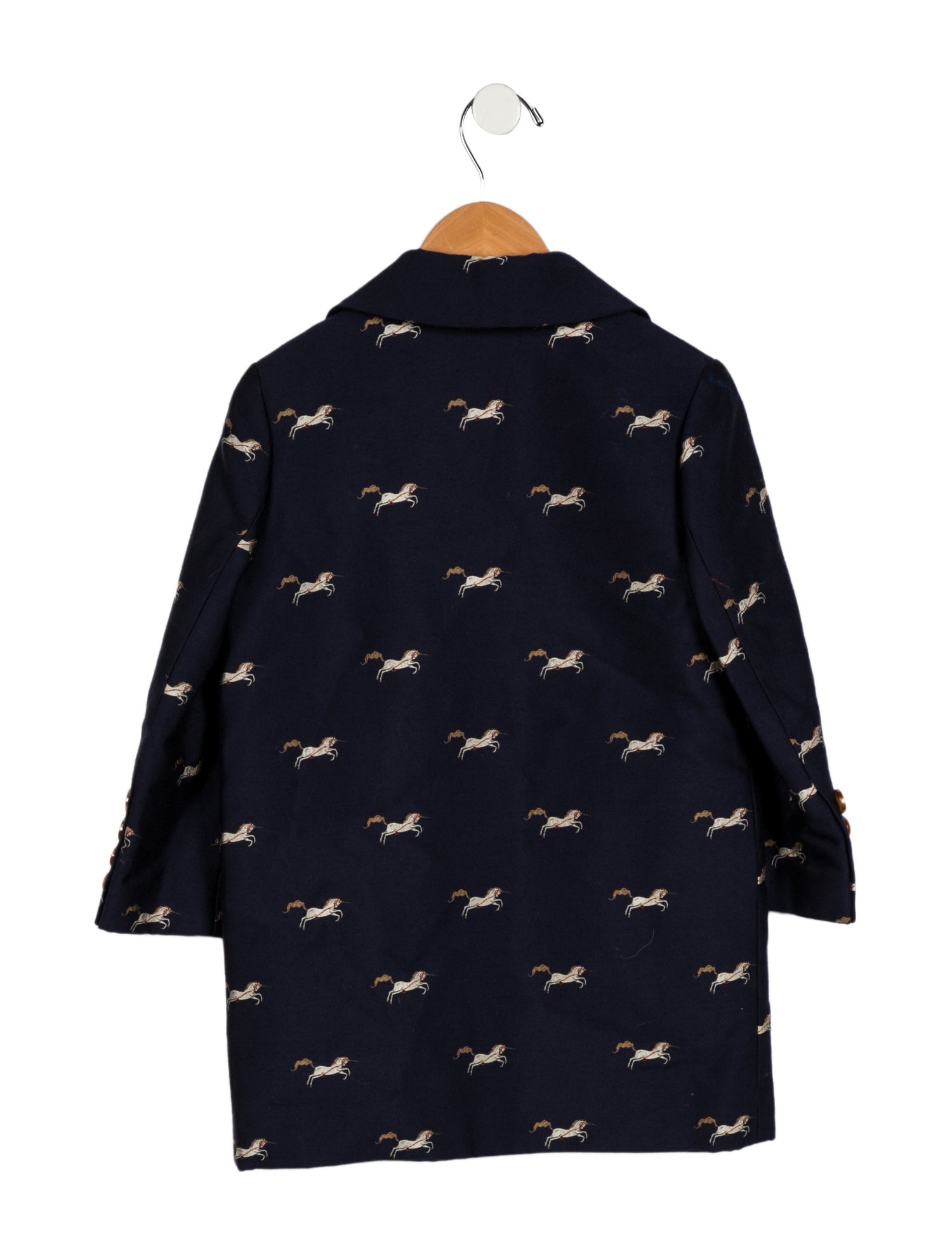 Burberry Boys' Printed Wool Coat