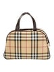 Burberry Nova Check Top Handle Bag
