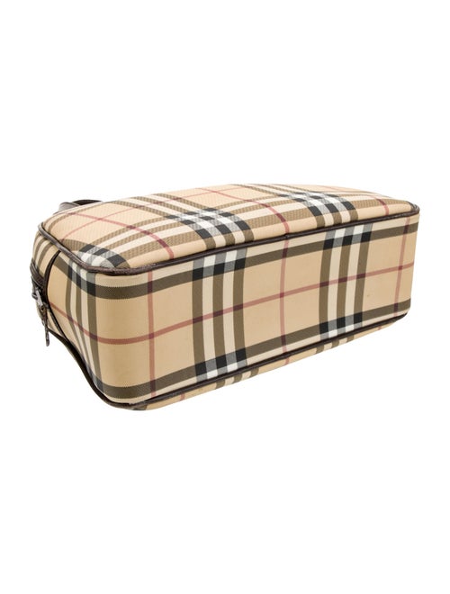 Burberry Nova Check Top Handle Bag
