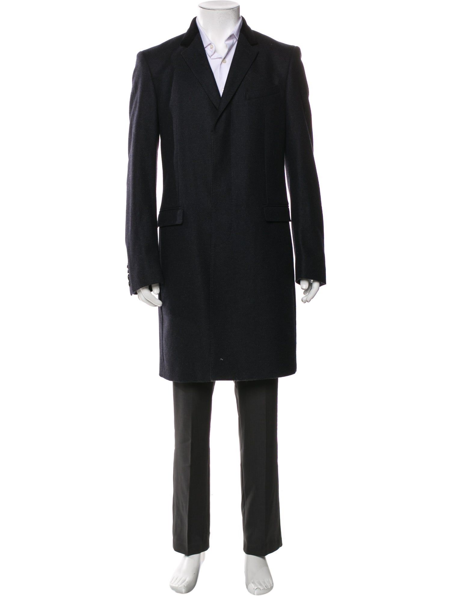 Burberry London Virgin Wool Overcoat