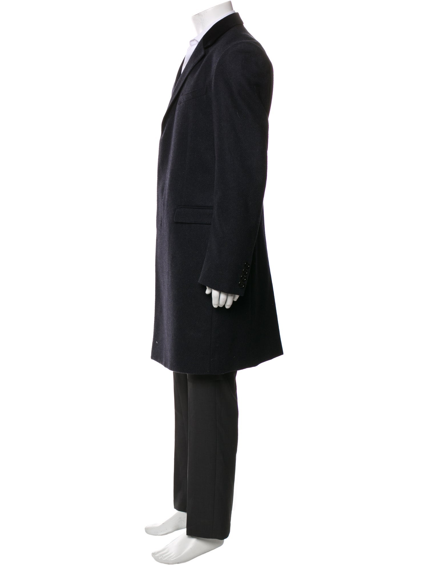 Burberry London Virgin Wool Overcoat