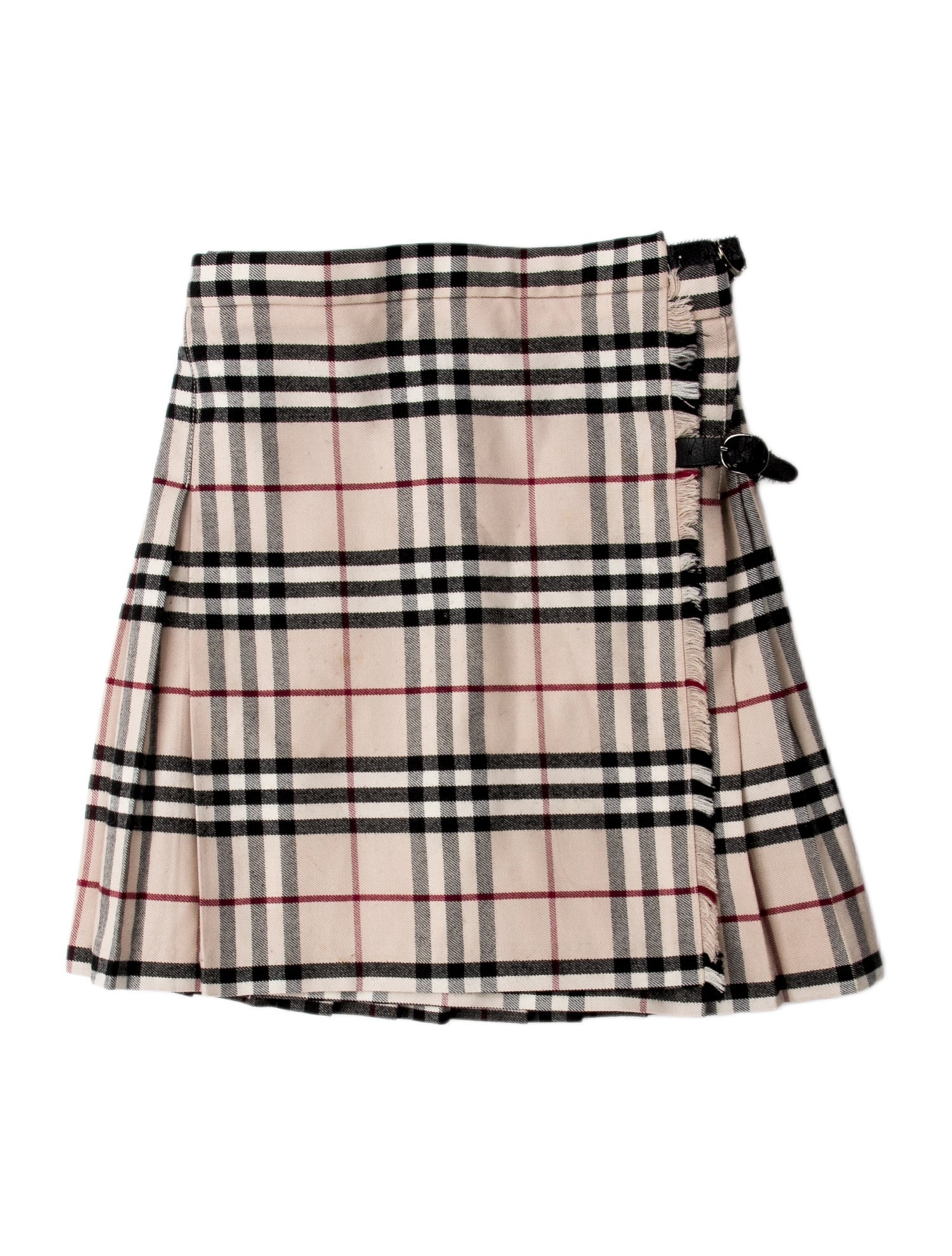 Burberry Wool Mini Skirt