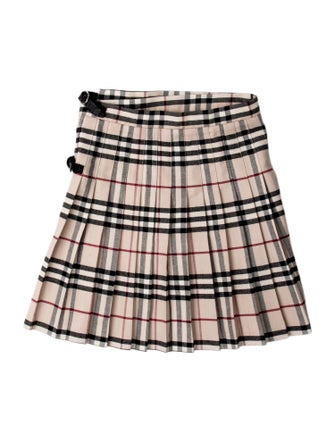 Burberry Wool Mini Skirt